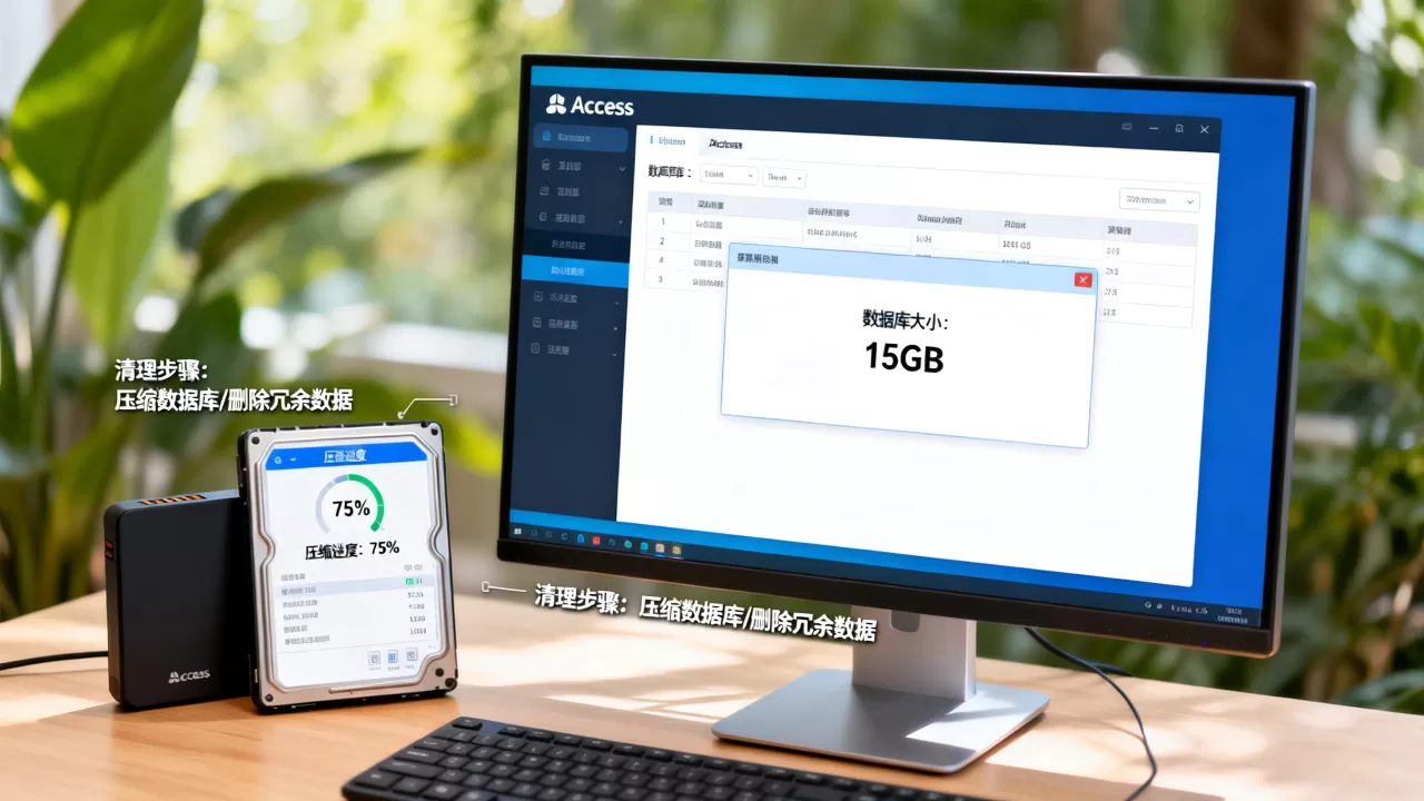 Access数据库空间不足怎么办?Access数据库文件过大怎么清理 Access数据库空间不足怎么办?Access数据库文件过大怎么清理