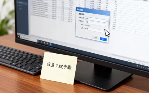 Access数据库怎么设置主键？Access主键设置方法
