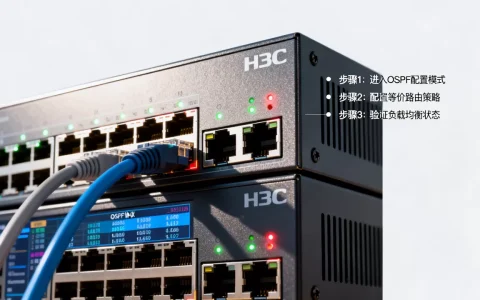 H3C OSPF等价负载均衡如何实现？配置步骤详解