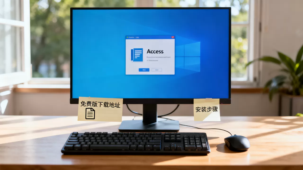 access数据库免费版哪里下载？access数据库破解版安装教程