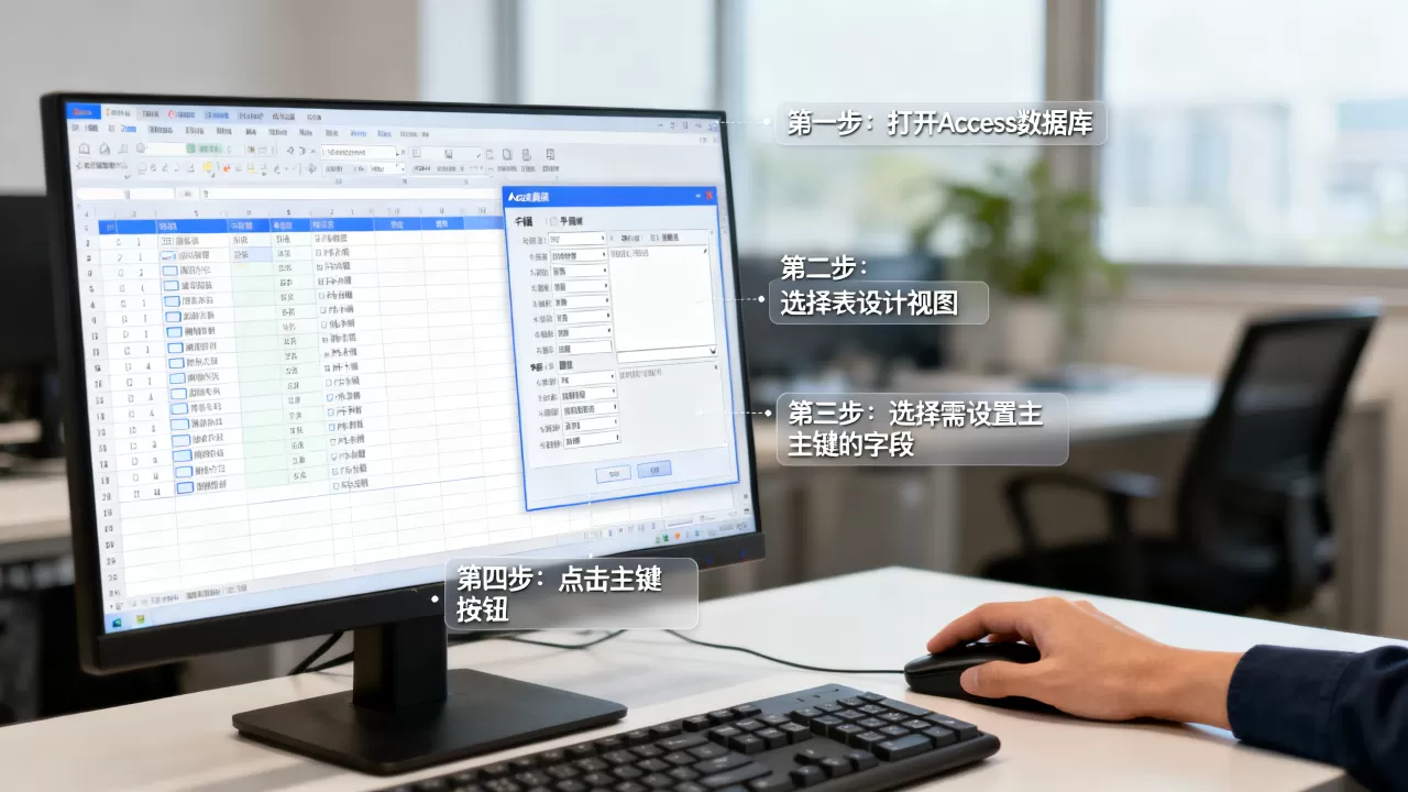 access数据库怎么设置主键?access数据库主键设置详细步骤 access数据库怎么设置主键?access数据库主键设置详细步骤