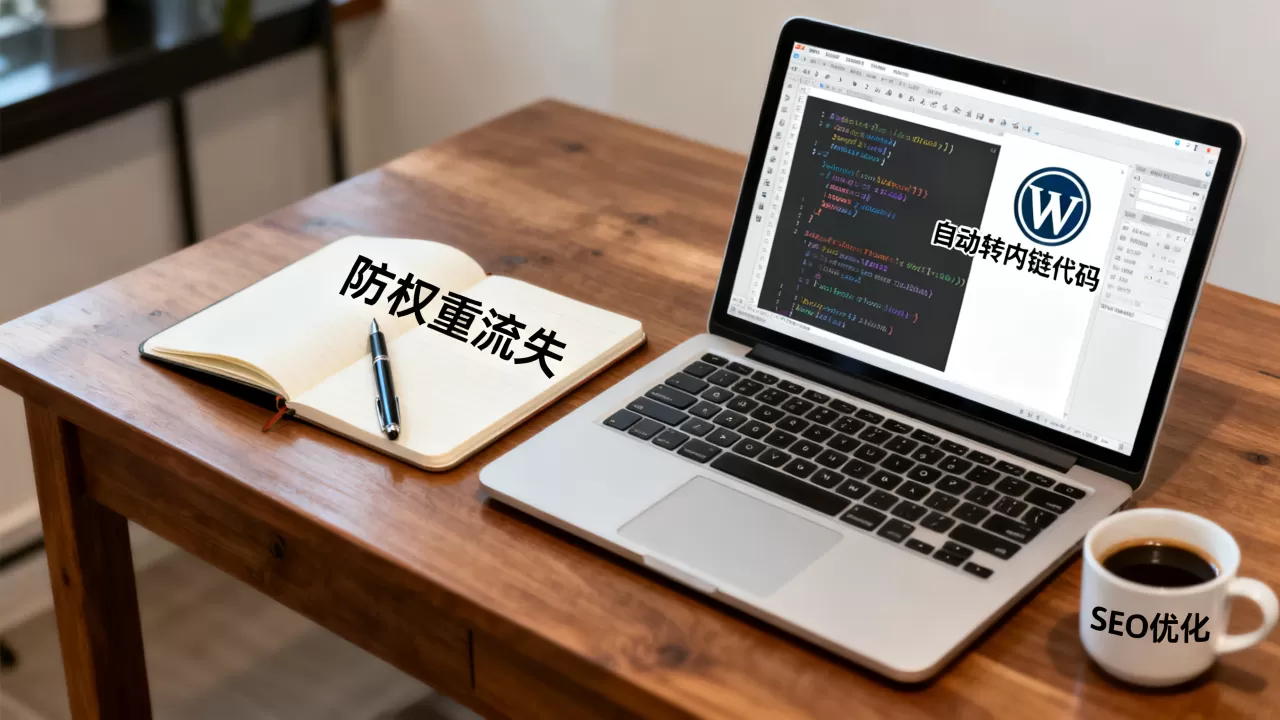 WordPress外链如何自动转内链?防权重流失代码 WordPress外链如何自动转内链?防权重流失代码