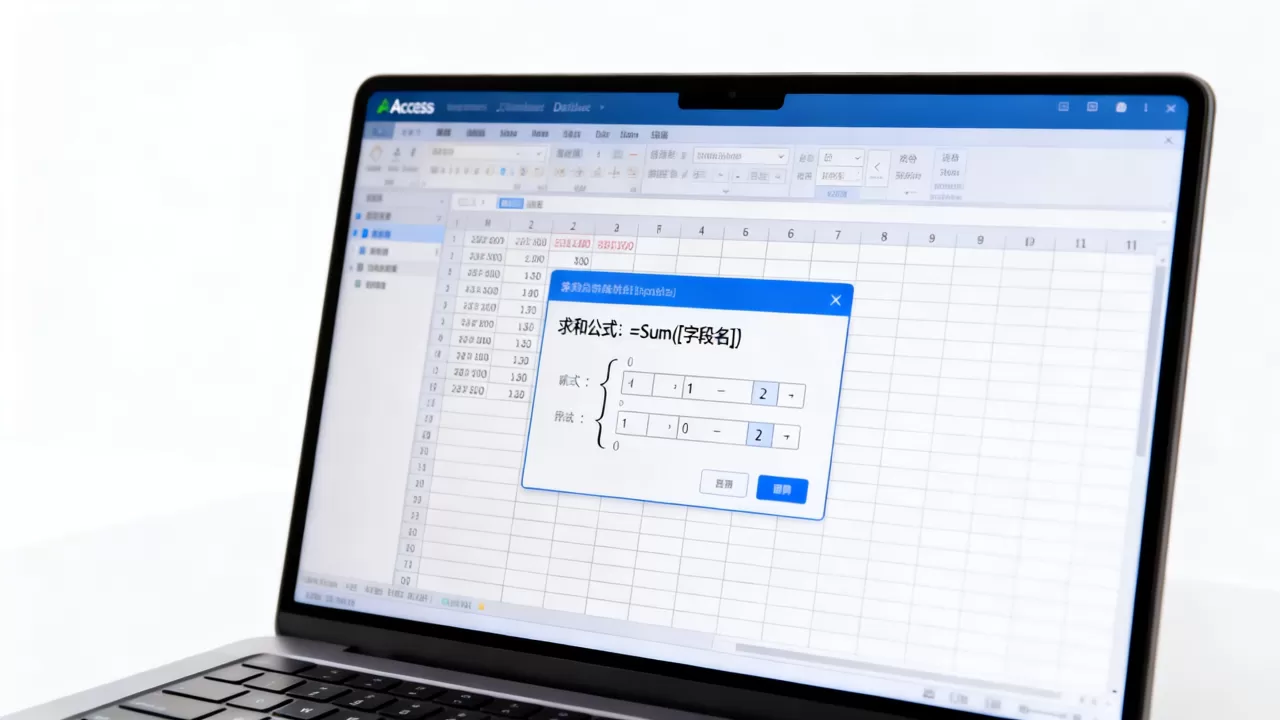Access数据库怎么计算?access数据库求和公式 Access数据库怎么计算?access数据库求和公式