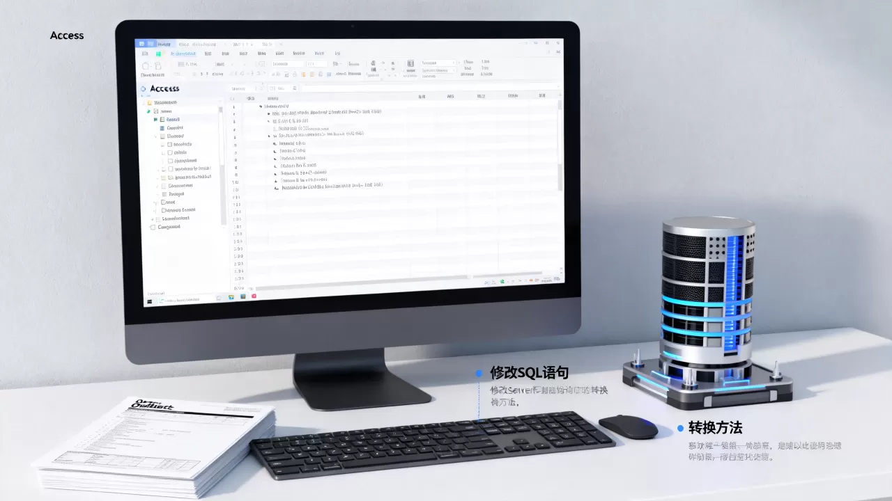 access数据库怎么改sql语句？access数据库转sqlserver方法