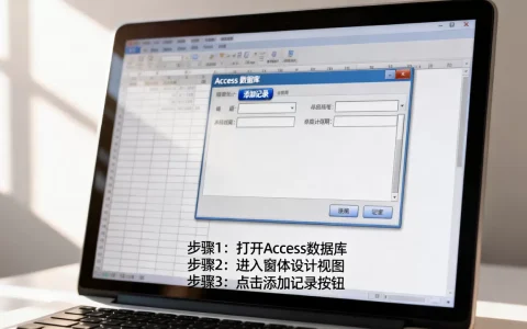 Access如何通过窗体新增数据库？access窗体添加记录方法