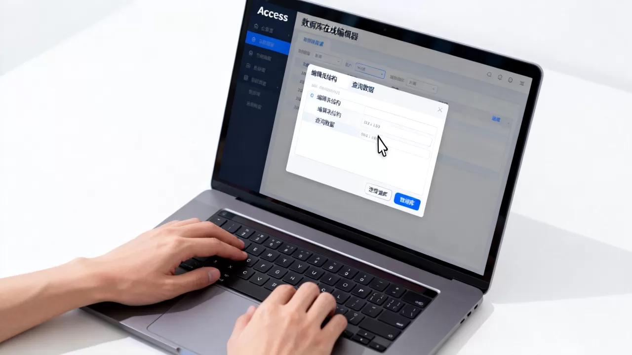 Access数据库在线编辑器怎么用？access数据库在线编辑工具