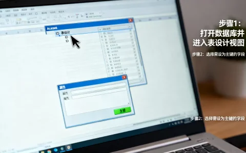 access数据库怎么设为主键？access数据库设置主键步骤