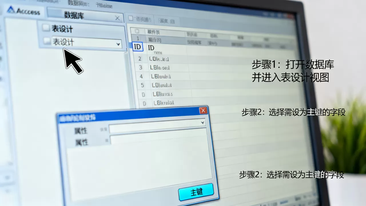 access数据库怎么设为主键?access数据库设置主键步骤 access数据库怎么设为主键?access数据库设置主键步骤