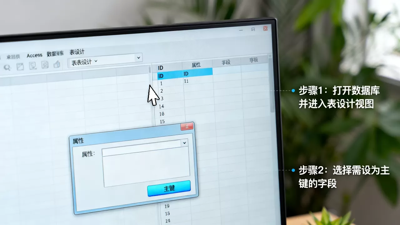 access数据库怎么设为主键?access数据库设置主键步骤 access数据库怎么设为主键?access数据库设置主键步骤