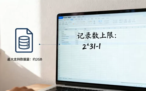 Access数据库记录数上限是多少？access数据库最大支持多少条数据