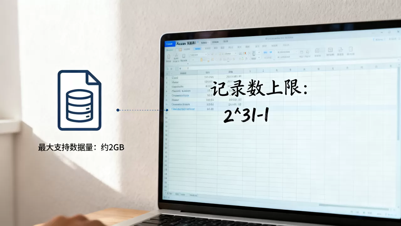 Access数据库记录数上限是多少?access数据库最大支持多少条数据 Access数据库记录数上限是多少?access数据库最大支持多少条数据