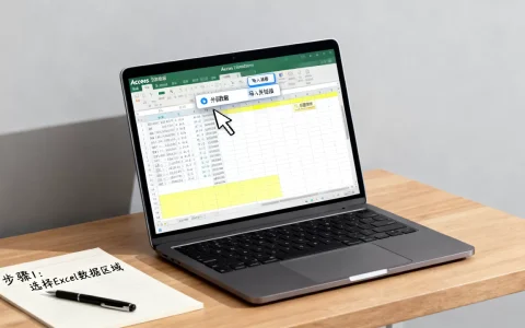 Access如何追加Excel数据到数据库？Access连接Excel教程