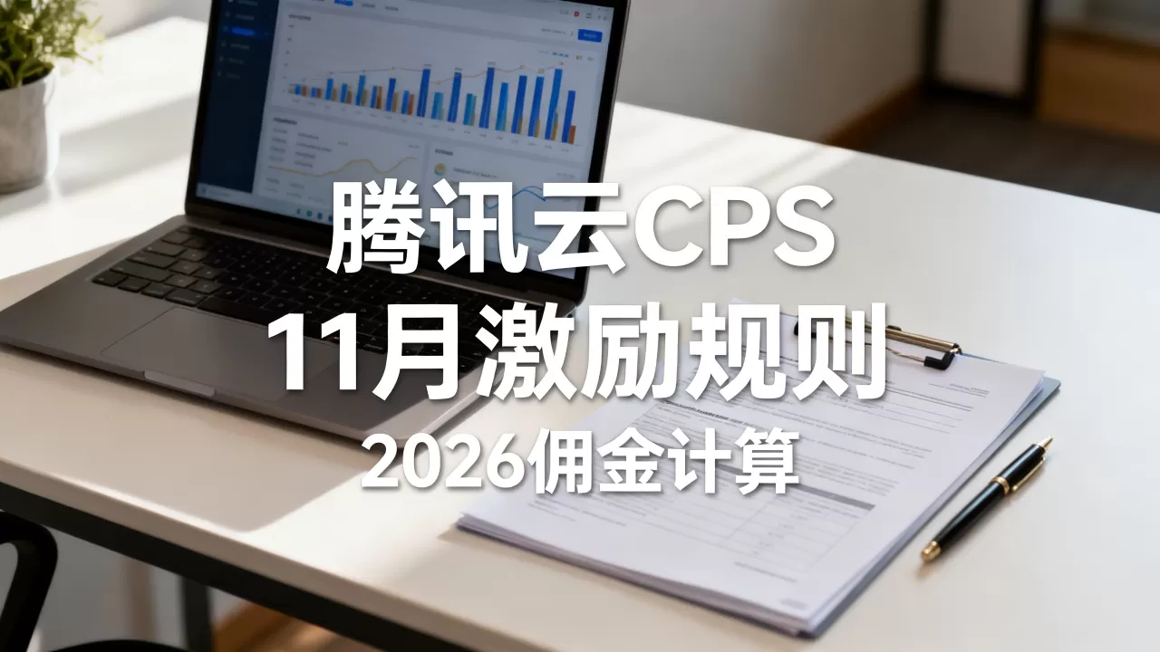 腾讯云CPS推广11月激励规则详解,2026最新cps推广佣金怎么算 腾讯云CPS推广11月激励规则详解,2026最新cps推广佣金怎么算