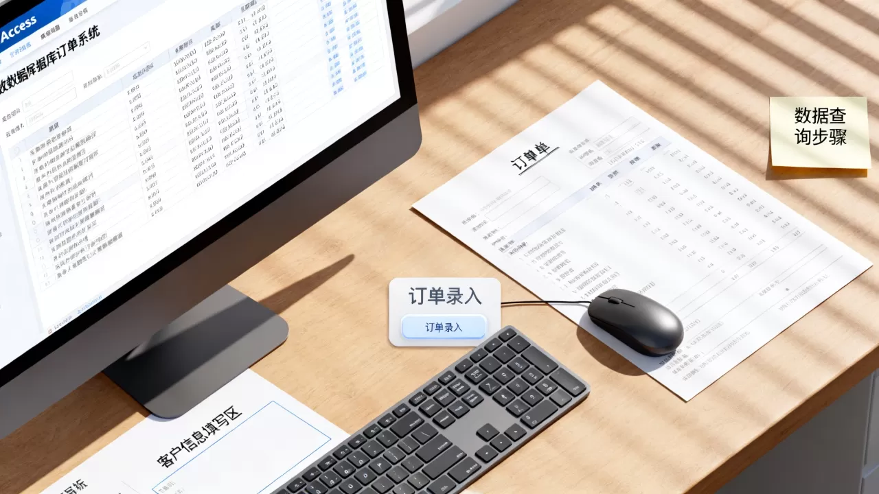 access数据库订单系统怎么用?access数据库教程 access数据库订单系统怎么用?access数据库教程