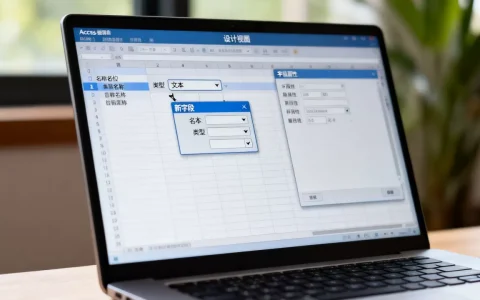 Access如何追加一列？Access数据库添加新列详细步骤