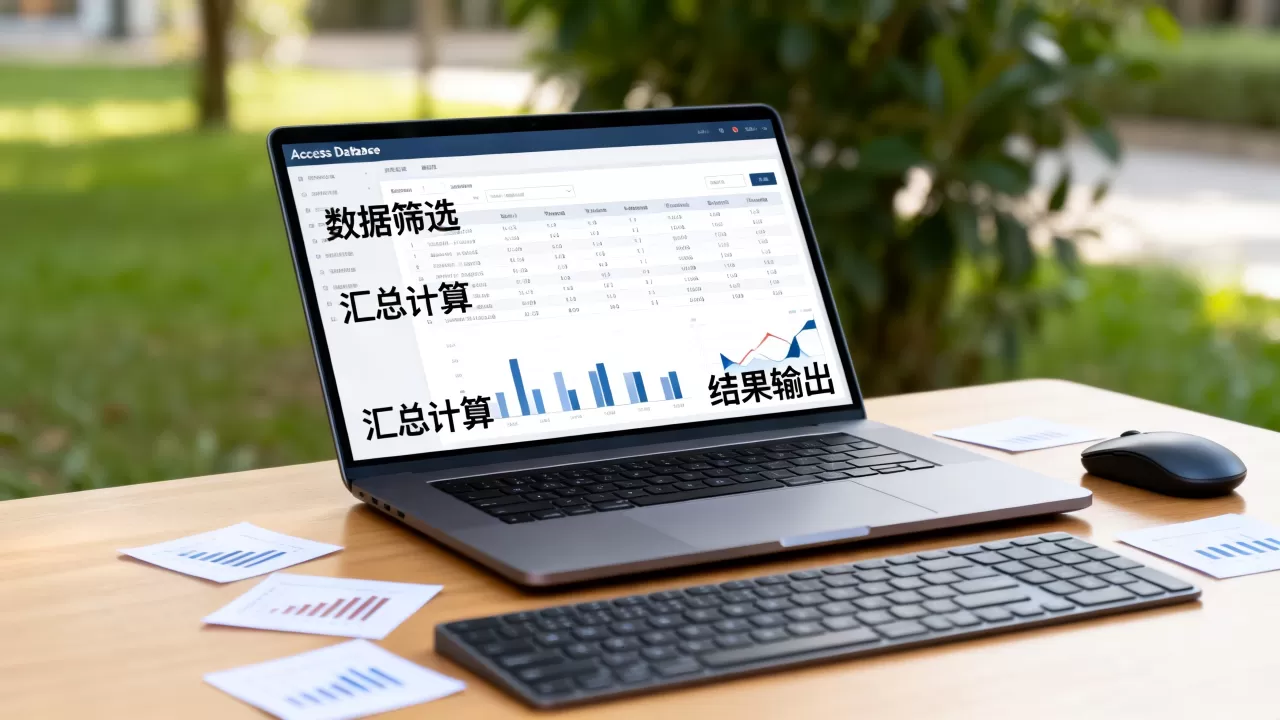access数据库如何统计？access数据库统计方法