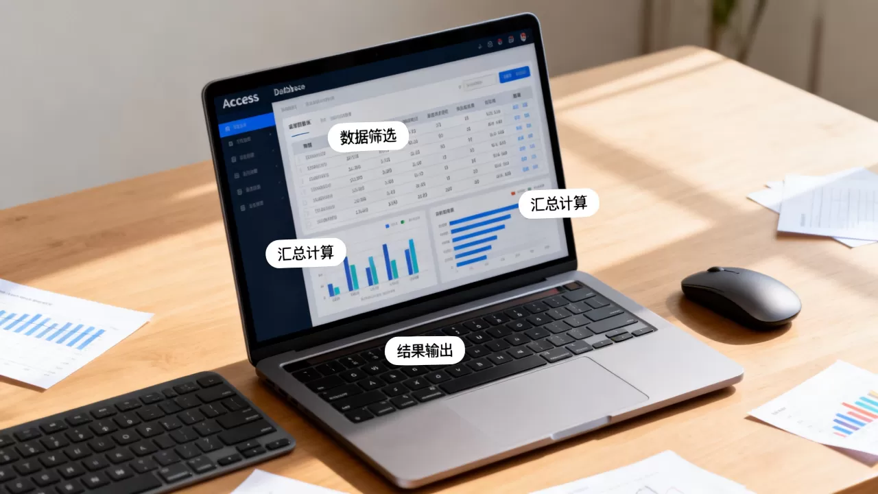 access数据库如何统计？access数据库统计方法