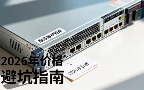 服务器ip租用怎么选择？2026年服务器ip租用价格及避坑指南