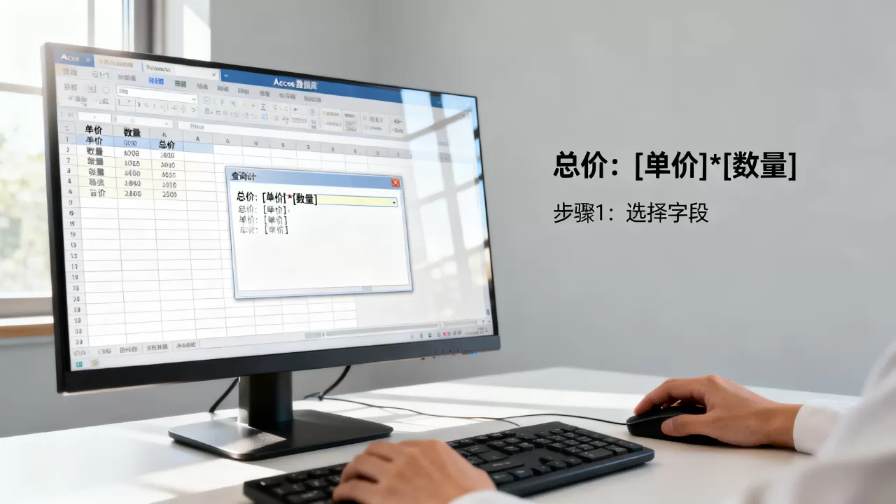 access数据库怎么计算总价?access数据库公式使用教程 access数据库怎么计算总价?access数据库公式使用教程