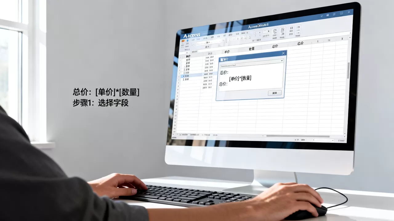 access数据库怎么计算总价?access数据库公式使用教程 access数据库怎么计算总价?access数据库公式使用教程