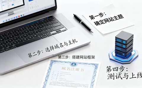 建网站的具体流程是什么？新手如何从零开始搭建个人网站