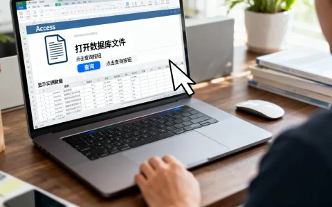 access数据库实例数据怎么查？access数据库怎么打开