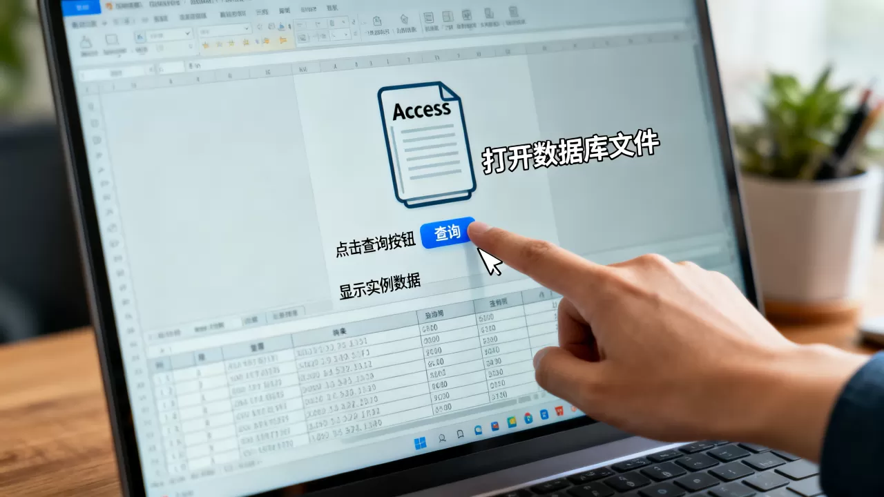 access数据库实例数据怎么查?access数据库怎么打开 access数据库实例数据怎么查?access数据库怎么打开