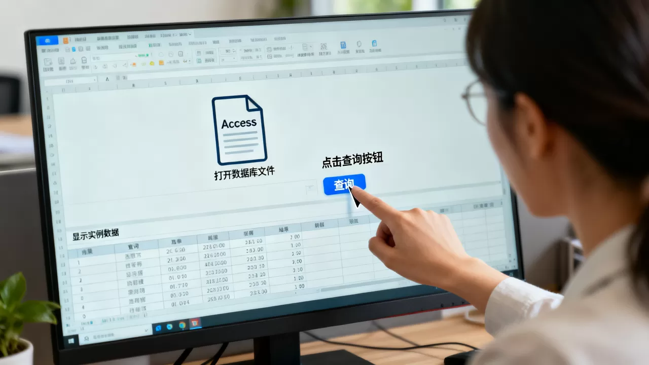 access数据库实例数据怎么查?access数据库怎么打开 access数据库实例数据怎么查?access数据库怎么打开