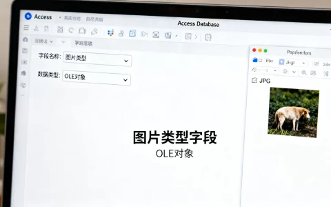 Access数据库图片类型怎么存？Access数据库添加图片字段