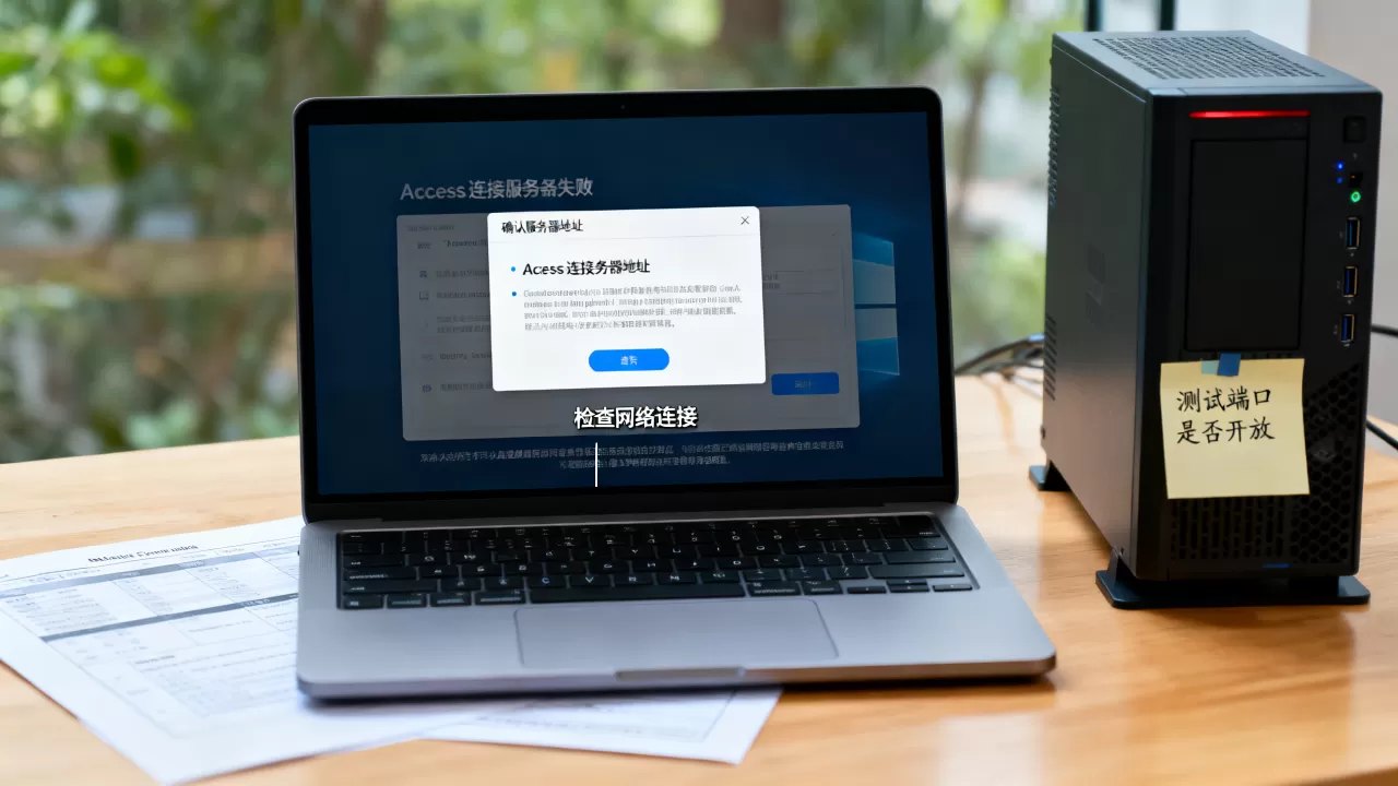 Access连接服务器失败怎么解决？access数据库连接远程服务器教程
