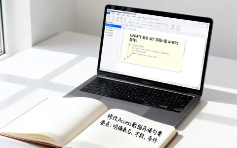 如何修改access数据库语句？access数据库update语句怎么写