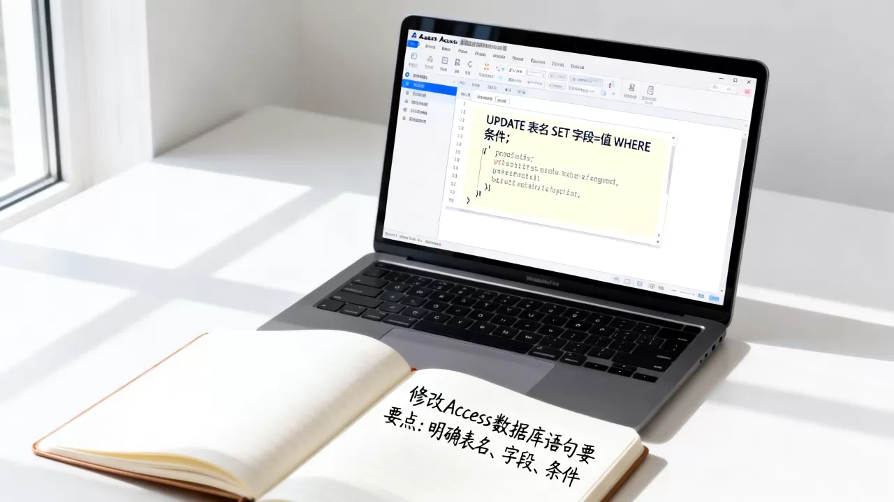 如何修改access数据库语句？access数据库update语句怎么写