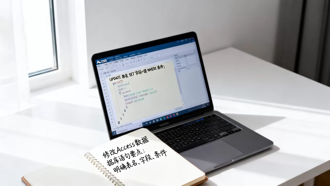 如何修改access数据库语句？access数据库update语句怎么写