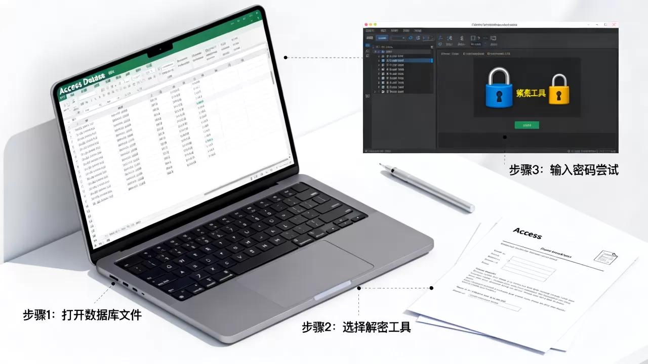 access数据库怎么解密?access数据库密码破解教程 access数据库怎么解密?access数据库密码破解教程