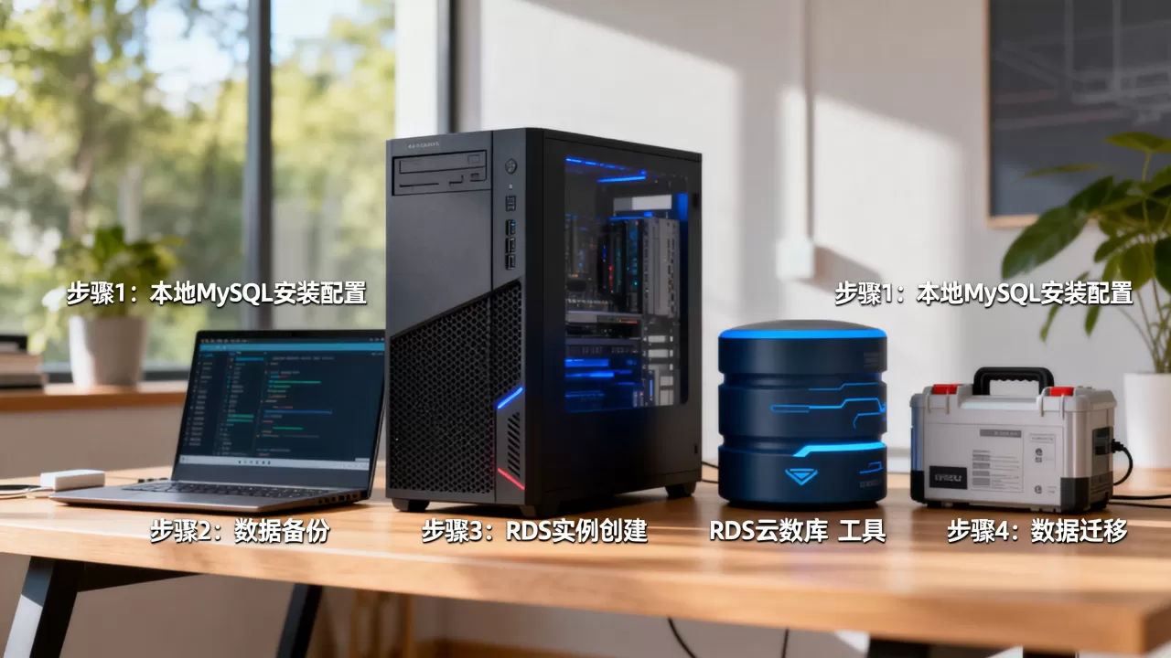 如何本地搭建MySQL并迁移到RDS?本地MySQL迁移到RDS详细步骤 如何本地搭建MySQL并迁移到RDS?本地MySQL迁移到RDS详细步骤