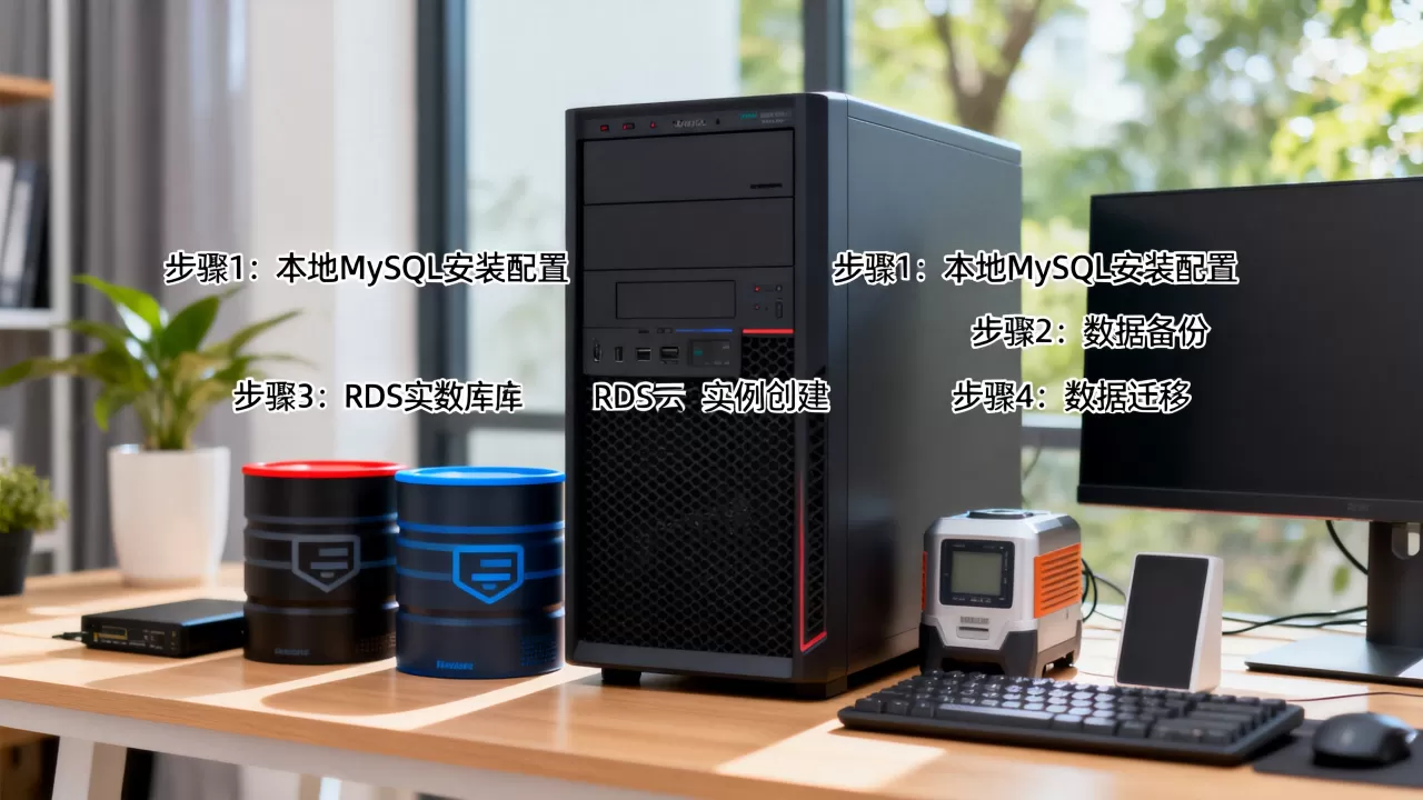 如何本地搭建MySQL并迁移到RDS?本地MySQL迁移到RDS详细步骤 如何本地搭建MySQL并迁移到RDS?本地MySQL迁移到RDS详细步骤