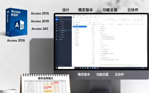 Access数据库哪个版本好用？access数据库版本选择建议