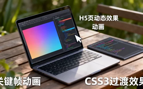 H5CSS3动态效果怎么做？前端H5页面动画特效制作教程