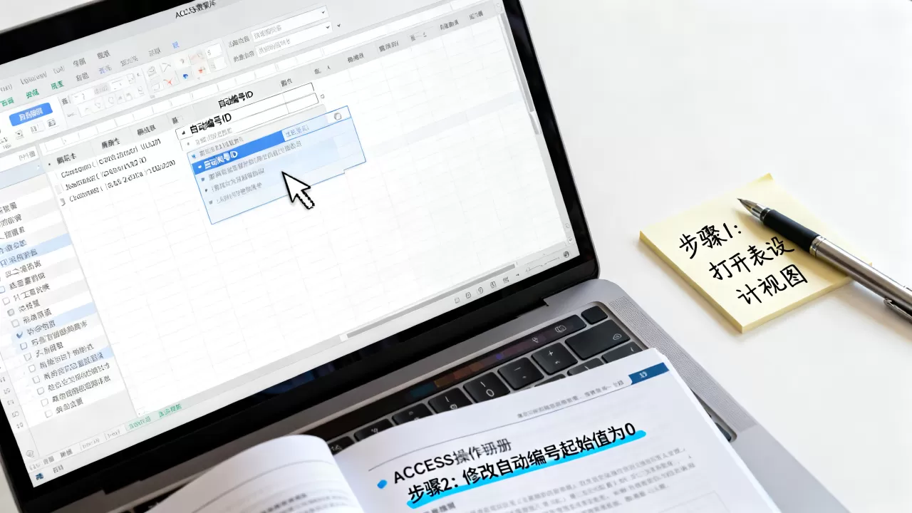 ACCESS自动编号ID能改零吗?修改自动编号ID为0的具体步骤 ACCESS自动编号ID能改零吗?修改自动编号ID为0的具体步骤