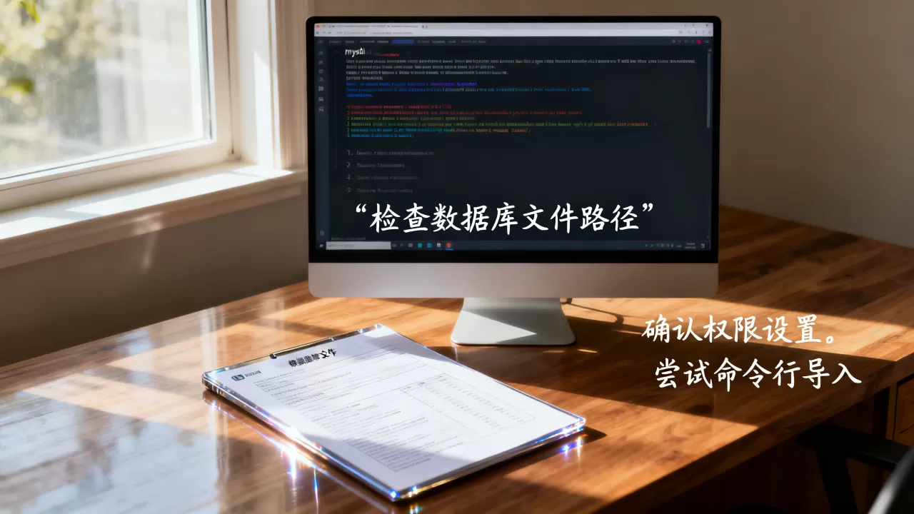 本地mysql导入数据库报错怎么办?mysql导入数据库失败解决方法 本地mysql导入数据库报错怎么办?mysql导入数据库失败解决方法