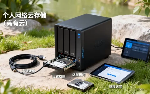 个人网络云存储服务器怎么用？自建私有云nas方案