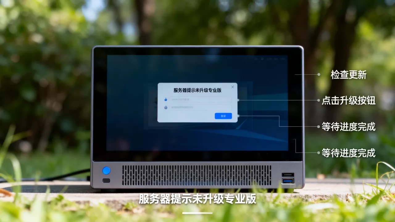 服务器提示未升级专业版怎么办?如何免费升级到专业版 服务器提示未升级专业版怎么办?如何免费升级到专业版