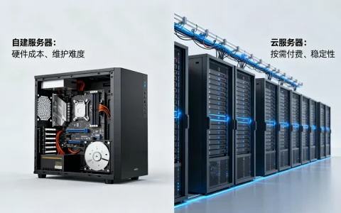 个人自建服务器和云服务器对比哪个更划算？云服务器和自建服务器区别