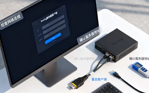 buring服务器客户端怎么连接？buring服务器客户端连接失败怎么办