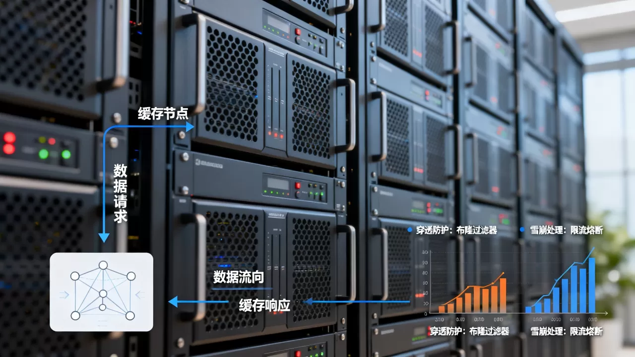 分布式缓存服务器设计原理是什么？缓存穿透与雪崩怎么解决