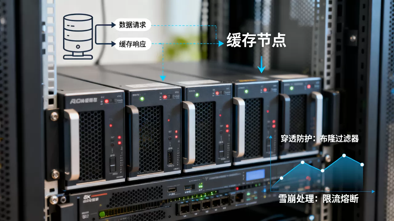 分布式缓存服务器设计原理是什么？缓存穿透与雪崩怎么解决