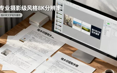 图片转文字软件哪个好？图片中的文字暗水印怎么提取