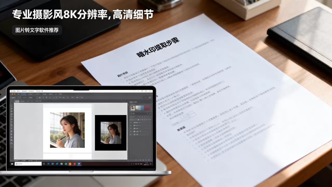 图片转文字软件哪个好？图片中的文字暗水印怎么提取