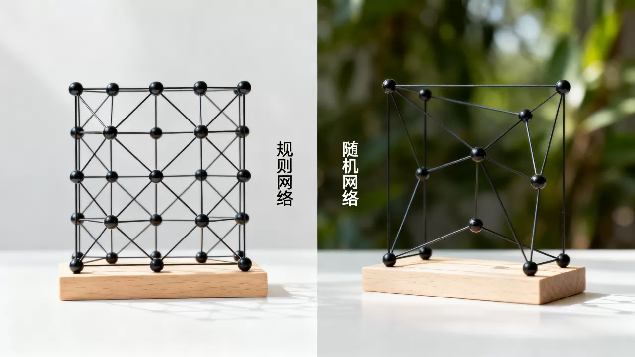规则网络与随机网络有何区别? 规则网络与随机网络有何区别?
