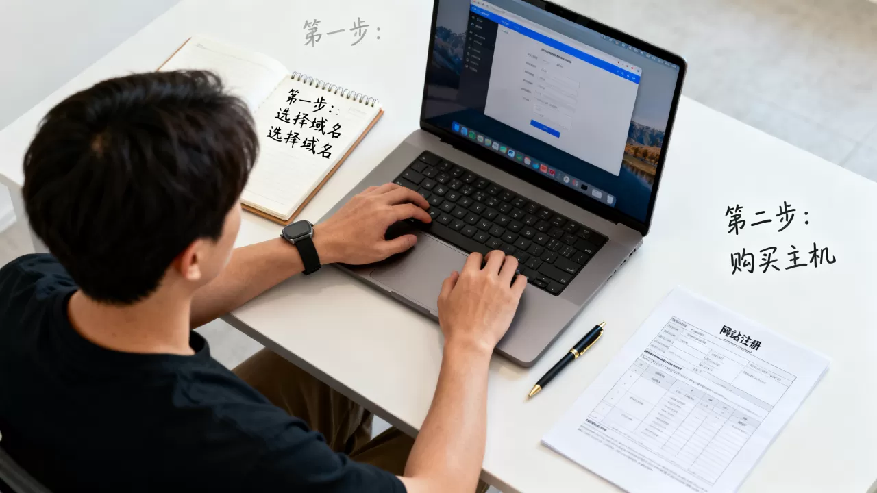 如何从零开始创造网站？新手建站教程全流程